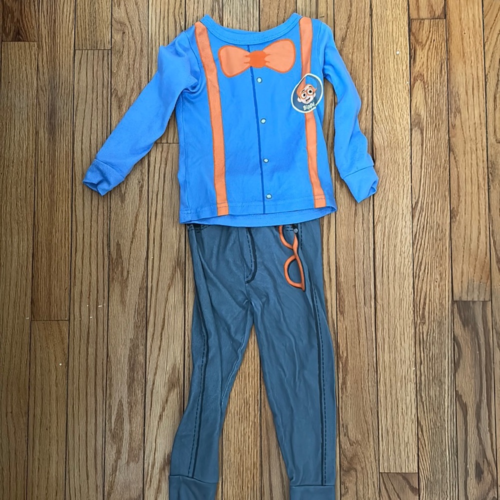 Blippi pajamas